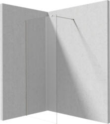 Deante Prizma perete cabină de duș walk-in 80 cm crom luciu/sticla transparentă KTJ_038P (KTJ038P)