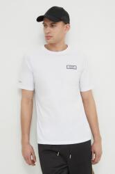 EA7 Emporio Armani tricou barbati, culoarea alb, cu imprimeu PPYH-TSM0H9_00X