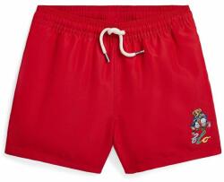 Ralph Lauren pantaloni scurti de baie copii culoarea rosu PPYH-BIB002_33X