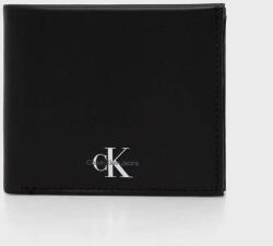 Calvin Klein Jeans portofel de piele bărbați, culoarea negru K50K511456 PPYH-PFM01W_99X
