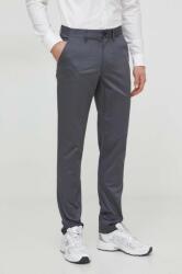 Calvin Klein pantaloni bărbați, culoarea gri, cu fason chinos K10K110963 9BYX-SPM00P_90X