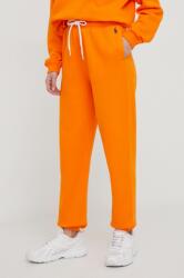 Ralph Lauren pantaloni de trening culoarea portocaliu, uni 211943009 PPYH-SPD03P_22X