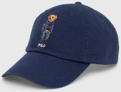 Ralph Lauren șapcă de baseball din bumbac culoarea bleumarin, cu imprimeu 710706538 PPYH-CAM02U_59X