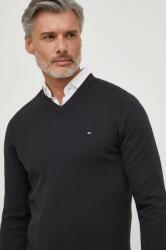 Tommy Hilfiger pulover de bumbac culoarea negru, light MW0MW32022 PPYH-SWM01L_99X