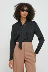Calvin Klein bluză femei, culoarea negru, uni K20K206890 PPYH-BDD01I_99X