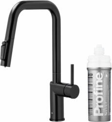 Armatura Duero Pure Style baterie de bucatarie cu filtru pe picior negru 6623-314-81 (662331481)