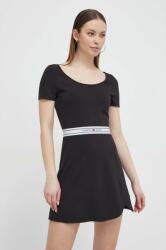 Tommy Hilfiger rochie culoarea negru, mini, evazați DW0DW17924 PPYH-SUD213_99X