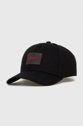 Hugo șapcă de baseball din bumbac culoarea negru, cu imprimeu 50506053 PPYH-CAM001_99X