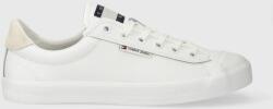 Tommy Jeans sneakers TJM VULCANIZED BUMPER culoarea alb, EM0EM01314 PPYH-OBM092_00X