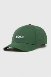 Boss șapcă de baseball din bumbac culoarea negru, cu imprimeu 50495121 9BYX-CAM01S_77X