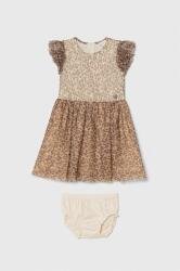Guess rochie fete culoarea maro, mini, evazati PPYH-SUG01M_88X