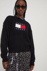 Tommy Hilfiger pulover femei, culoarea negru DW0DW17248 PPYH-SWD03N_99X