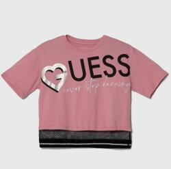 GUESS tricou copii culoarea roz PPYH-TSG017_30X