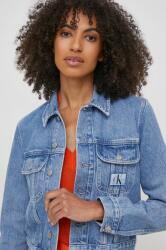 Calvin Klein Jeans geacă din denim femei, de tranziție J20J222473 PPYH-KUD04B_50J