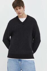 Tommy Hilfiger pulover de bumbac culoarea negru DM0DM18369 PPYH-SWM01C_99X
