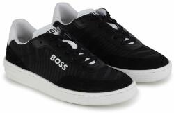 Boss sneakers pentru copii culoarea negru PPYH-OBB008_99X