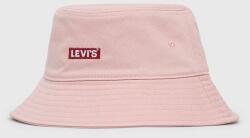 Levi's palarie din bumbac culoarea roz, bumbac PPYY-CAU005_30X