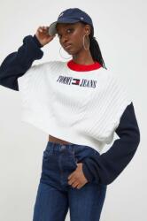 Tommy Hilfiger pulover femei, culoarea bej, light DW0DW17497 PPYH-SWD03W_01X