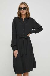 Tommy Hilfiger rochie culoarea negru, mini, evazați WW0WW40563 PPYH-SUD001_99X