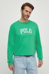 Ralph Lauren bluză bărbați, culoarea verde, cu imprimeu 710934715 PPYH-BLM0DG_77X