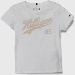 Tommy Hilfiger tricou copii culoarea alb PPYH-TSG056_00X