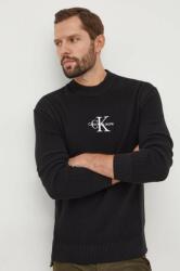 Calvin Klein pulover de bumbac culoarea negru J30J324599 PPYH-SWM02L_99X