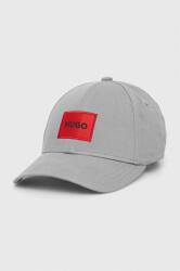 Hugo șapcă de baseball din bumbac culoarea negru, cu imprimeu 50492745 PPYX-CAM06E_90X