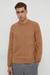 HUGO BOSS pulover de lână bărbați, culoarea bej, light 50506035 PPYH-SWM00F_80X