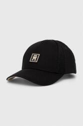 Tommy Hilfiger șapcă culoarea negru, cu imprimeu AM0AM12031 PPYH-CAM00R_99X