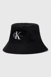 Calvin Klein Jeans pălărie din bumbac culoarea negru, bumbac K50K510788 PPYH-CAM020_99X