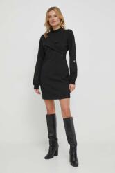 Calvin Klein rochie culoarea negru, mini, drept J20J222889 PPYH-SUD0A1_99X