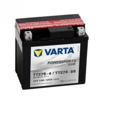VARTA Baterie Moto AGM 12V 5Ah, 507902011 TTZ7S-BS TTZ7S-4 YTZ7S-BS Varta (A0115750)