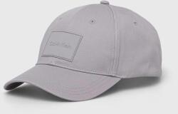 Calvin Klein șapcă de baseball din bumbac culoarea gri, cu imprimeu K50K511296 PPYH-CAM01O_90X