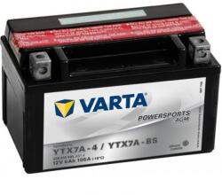 VARTA Baterie Moto AGM 12V 6Ah, 506015005 YTX7A-BS YTX7A-4 Varta (A0113623)