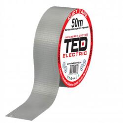 TED Electric Banda adeziva Duct Tape 50m x 48mm, TED (A0112176)