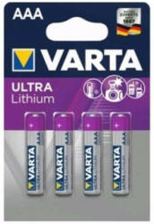 VARTA Ultra Lithium FR03 AAA elem 4db/bl (ár/db)
