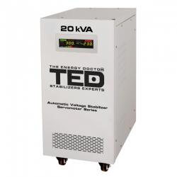 TED Electric Stabilizator tensiune 20KVA 16KW, Monofazat, TED (DZ085359)