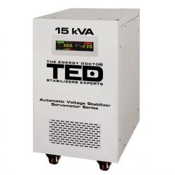TED Electric Stabilizator tensiune 15KVA 12KW, Monofazat, TED (DZ083487)