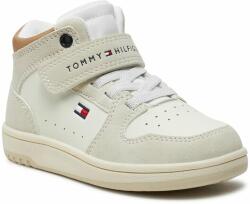 Tommy Hilfiger Sportcipők Tommy Hilfiger High Top Lace-Up/Velcro SneakerT3X9-33342-1269 M Beige/Off White A360 26