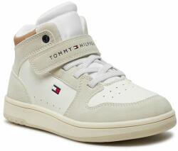 Tommy Hilfiger Sneakers Tommy Hilfiger High Top Lace-Up/Velcro Sneaker T3X9-33342-1269 S Beige/Off White A360