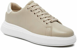 Calvin Klein Sneakers Calvin Klein Cupsole Lace Up Leather HW0HW01987 Stony Beige/White 0F9
