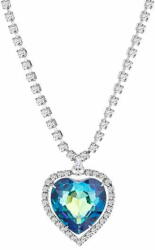 Preciosa Gyönyörű kék szív nyaklánc cseh kristály 2025 46 - mall