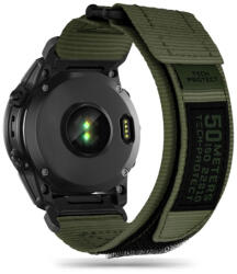 Tech-Protect Scout szíj Garmin Fenix 5 / 6 / 6 Pro / 7, military green - mobilego