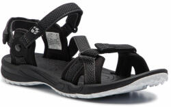 Jack Wolfskin Szandál Jack Wolfskin Lakewood RiderSandal 4019041 Black 42 Női