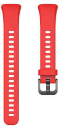 BSTRAP Silicone szíj Huawei Watch Fit, red/silver