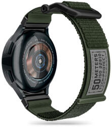 Tech-Protect Scout szíj Samsung Galaxy Watch 4 / 5 / 5 Pro / 6, military green - mobilego