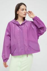 Emporio Armani rövid kabát női, lila, átmeneti, oversize - lila 34