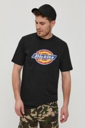 Dickies t-shirt fekete, nyomott mintás - fekete L