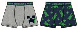 Fashion UK Minecraft gyerek boxeralsó szürke 2 darab/csomag 12év (85FKC4905112)