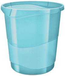 ESSELTE Papírkosár, 14 liter, ESSELTE "Colour'Breeze", áttetsző kék (E626289) - bestoffice